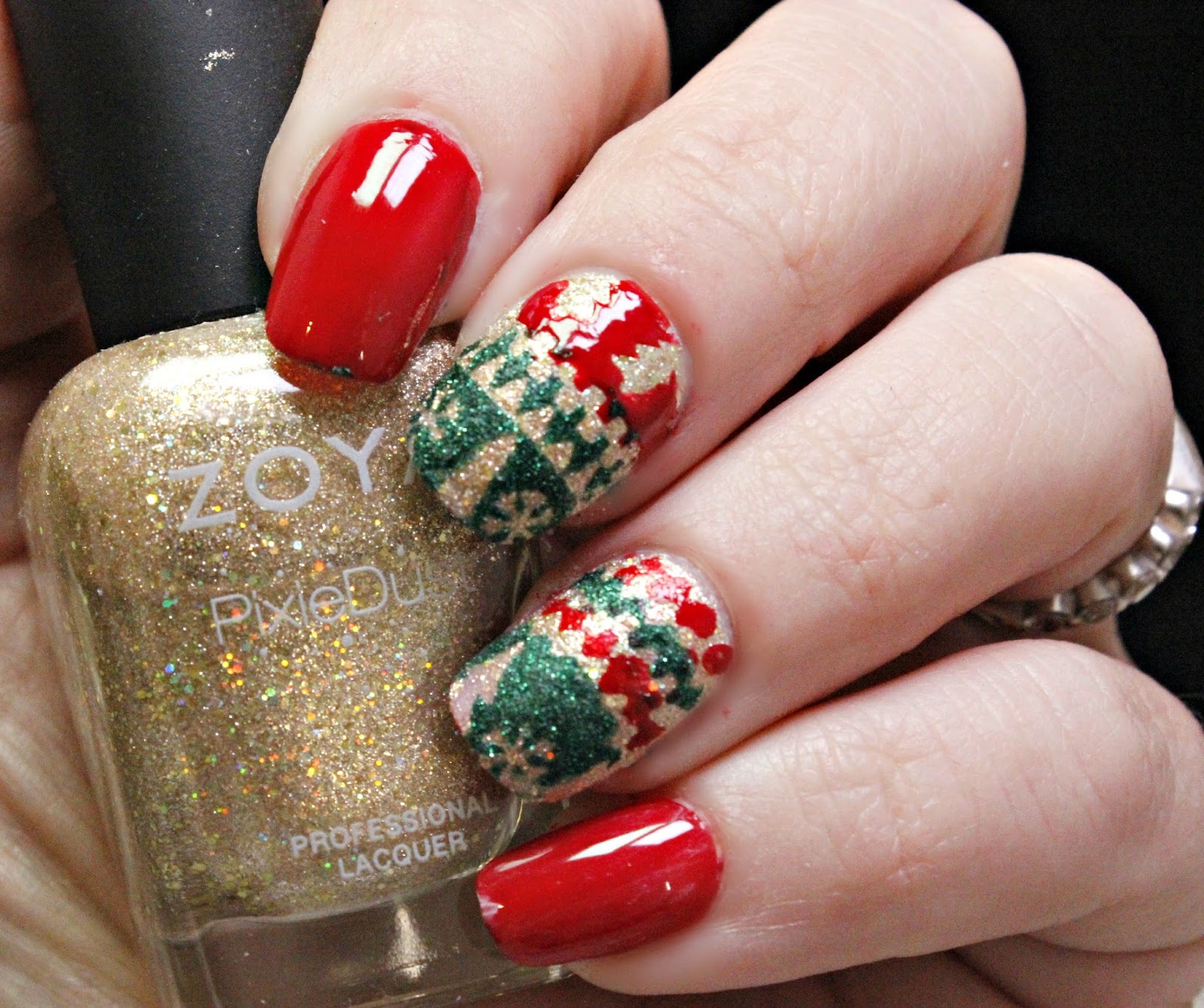 Ugly Sweater Nails by Zoya
