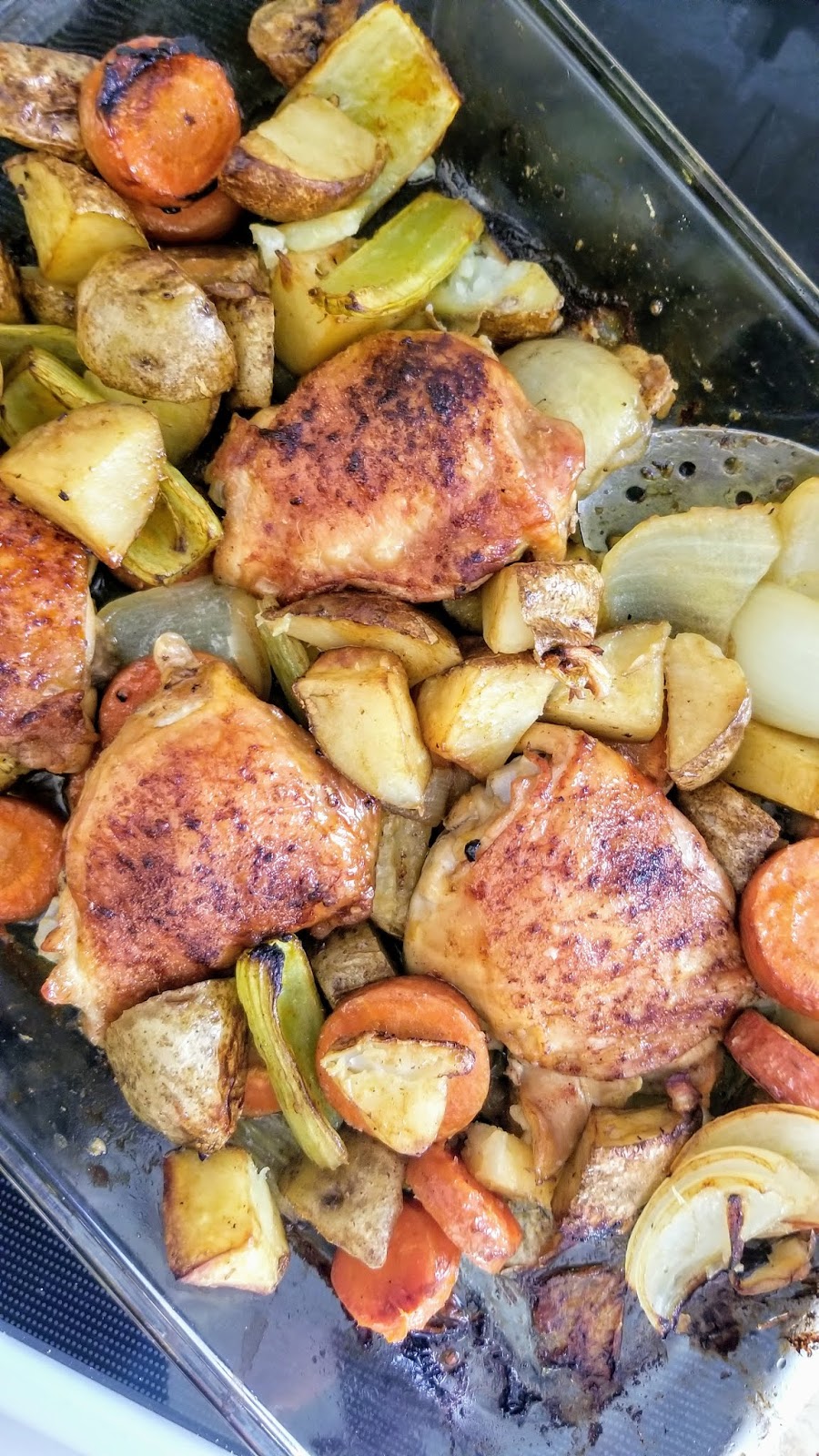 Hot and Cold Running Mom Just my Stuff Chicken, Potato and Veggie