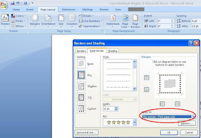 Cara Membuat Bingkai Pada Makalah Dengan Ms Word