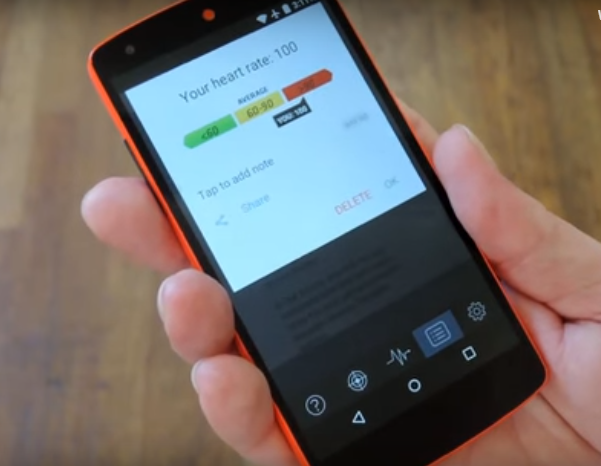06 Top Android Advance Tricks You Should Know in 2019 Use your LED flash & Camera for Heart Rate monitoring