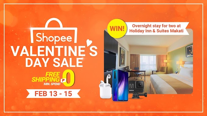 Shopee Celebrates Love this Valentine’s Day with up to 90% Off Deals and a Staycation For Tw