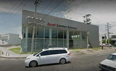 "Asaltan" por teléfono a guardia de la agencia Audi en Hermosillo