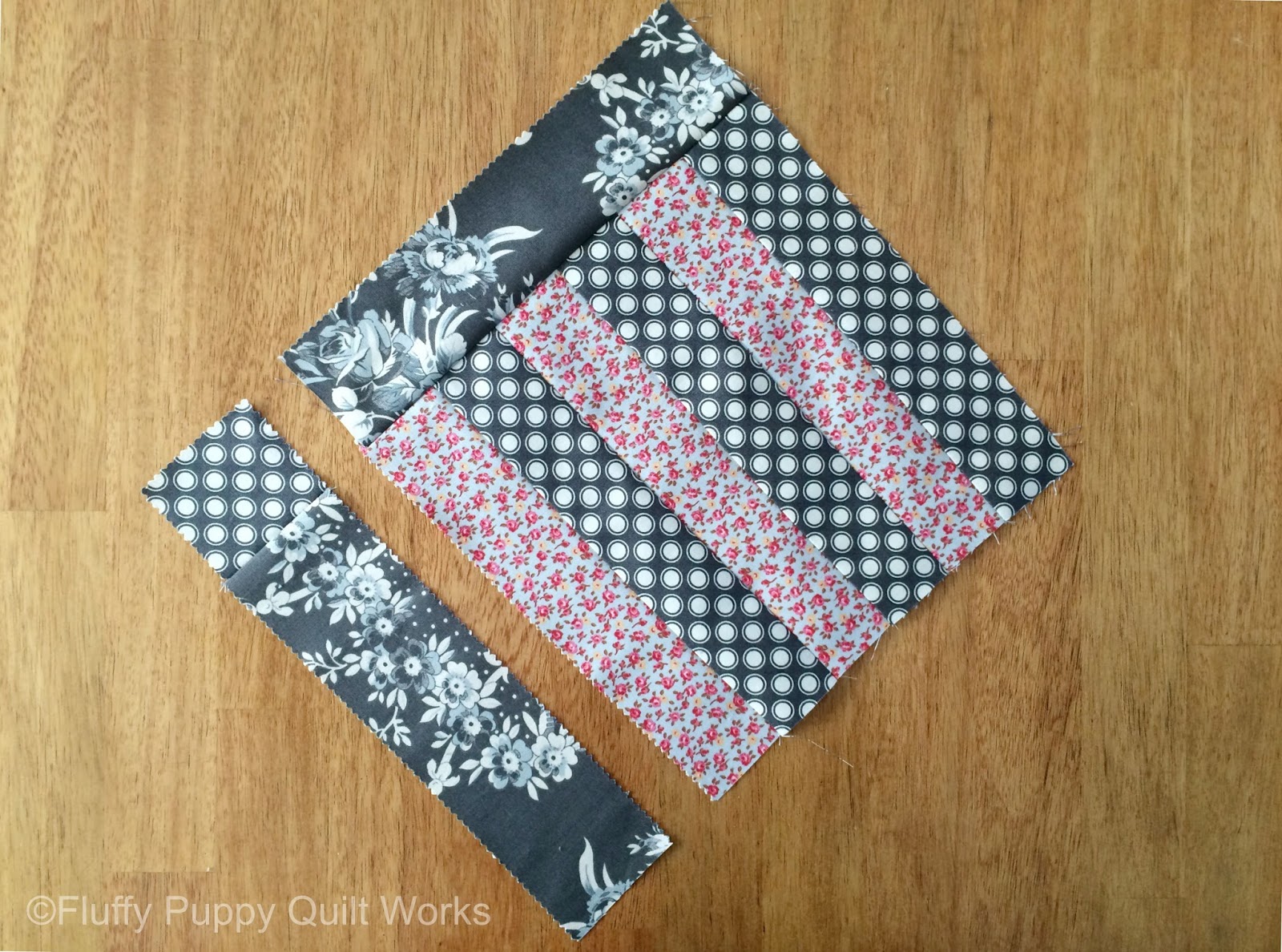 Fluffy Puppy Quilt Works Easy French Braid Table Runner Tutorial From a Jelly Roll!