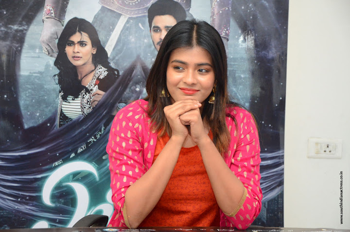 Hebah Patel at Angel movie Interview