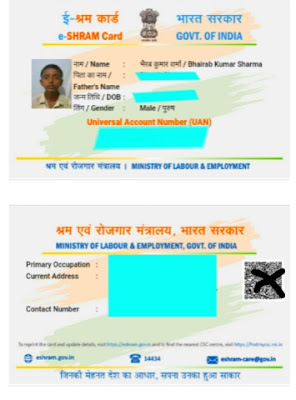 e-Shram Card bhairabguru e-Shram Card bhairabguru