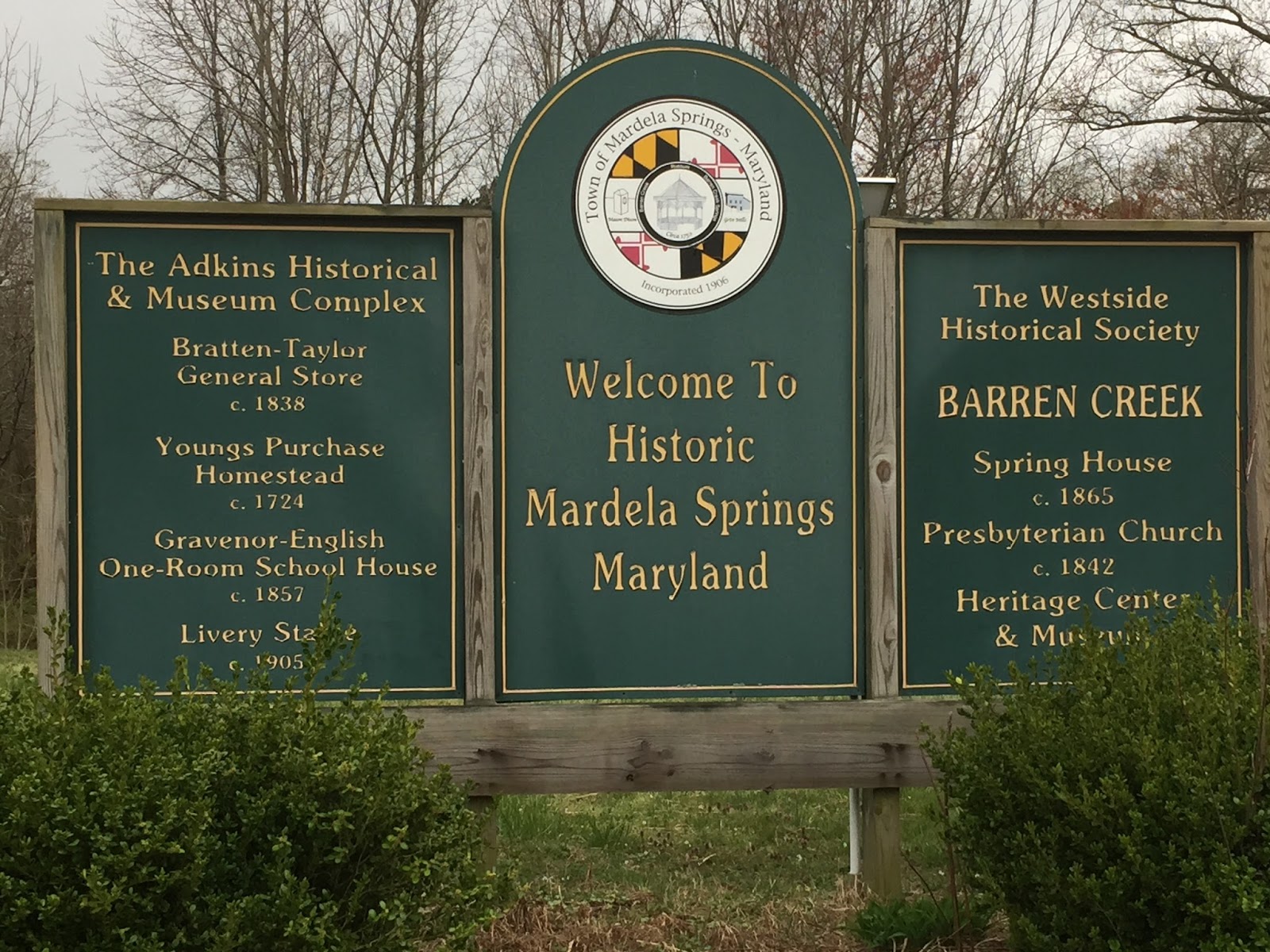 The ABCs of Maryland M is for Mardela Springs
