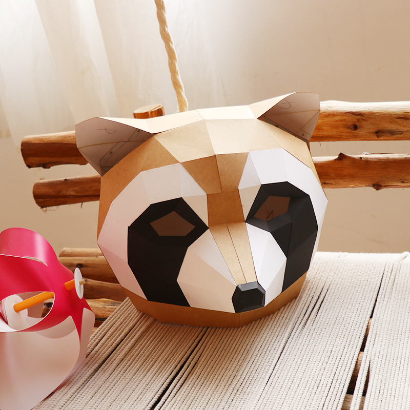 How to Make Animal Mask with Cardboard?