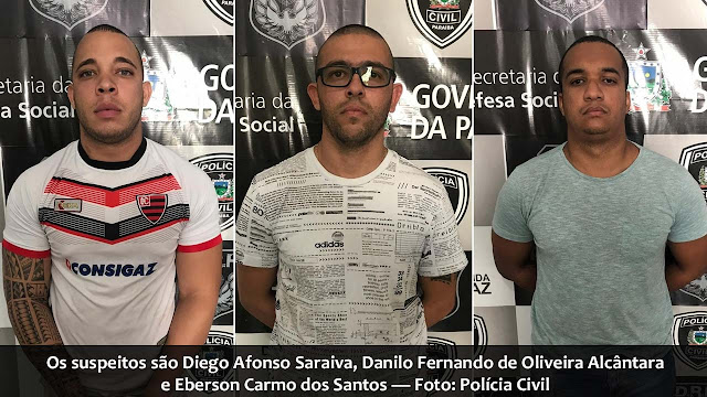 Policiais da Bahia são presos por sequestros de empresários e roubos na Paraíba