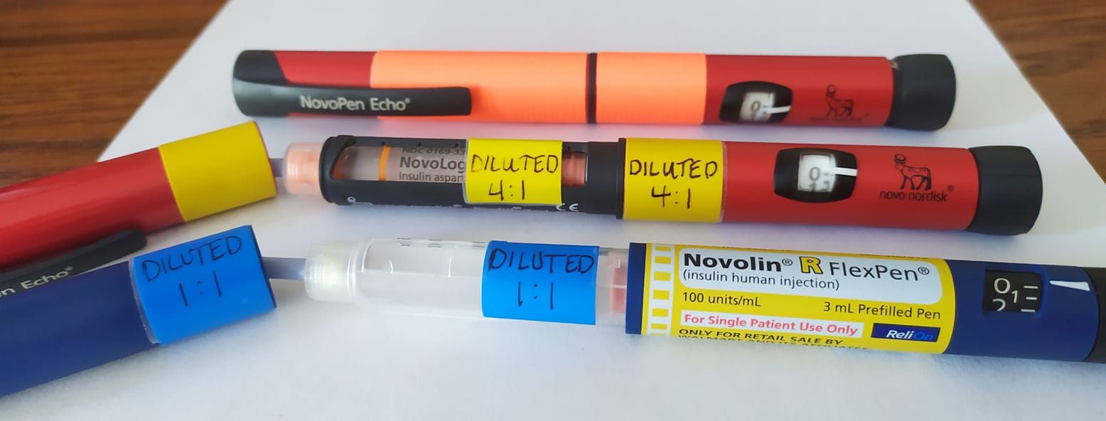 Happy, Healthy, & Thriving... Diluting Insulin