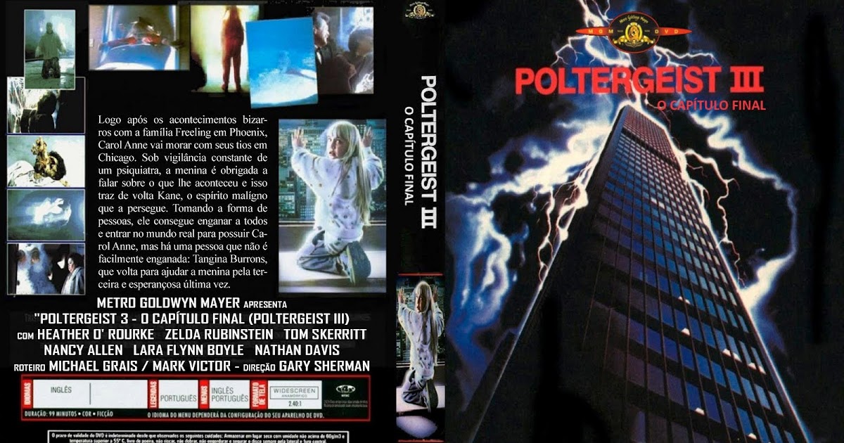 Capas Filmes Terror Poltergeist 3 O