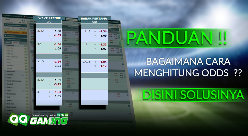 Cara Menghitung Odds Judi Bola Online Indonesia