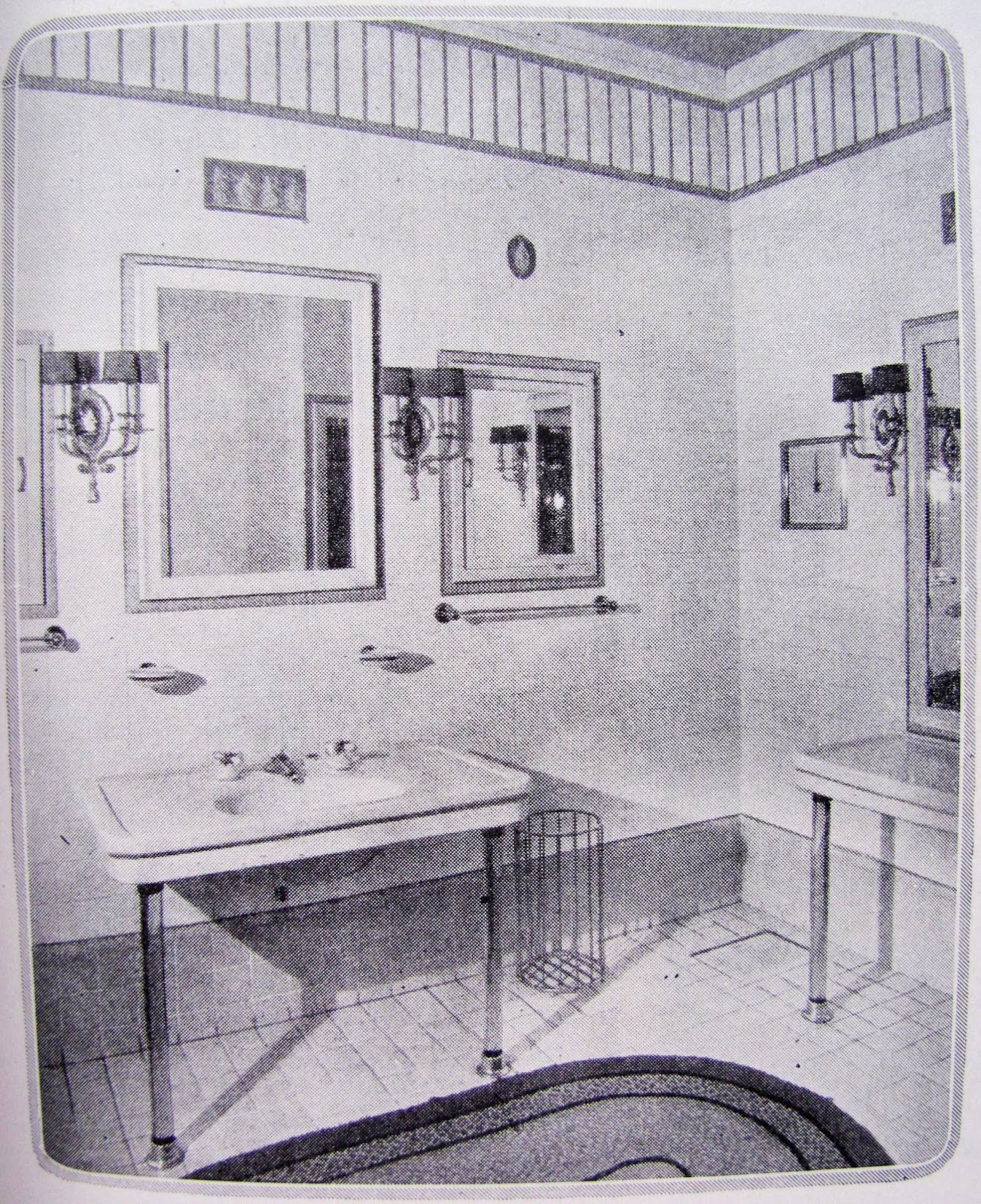 Bungalow 1920s Vintage Bathroom Styles, 1920s Bathroom Vanity