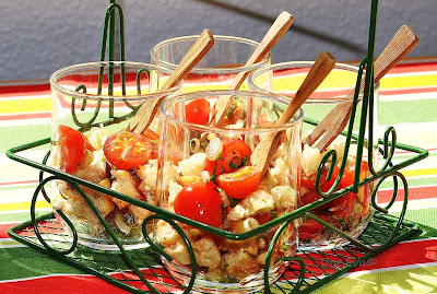 Panzanella mit Pfifferlingen
