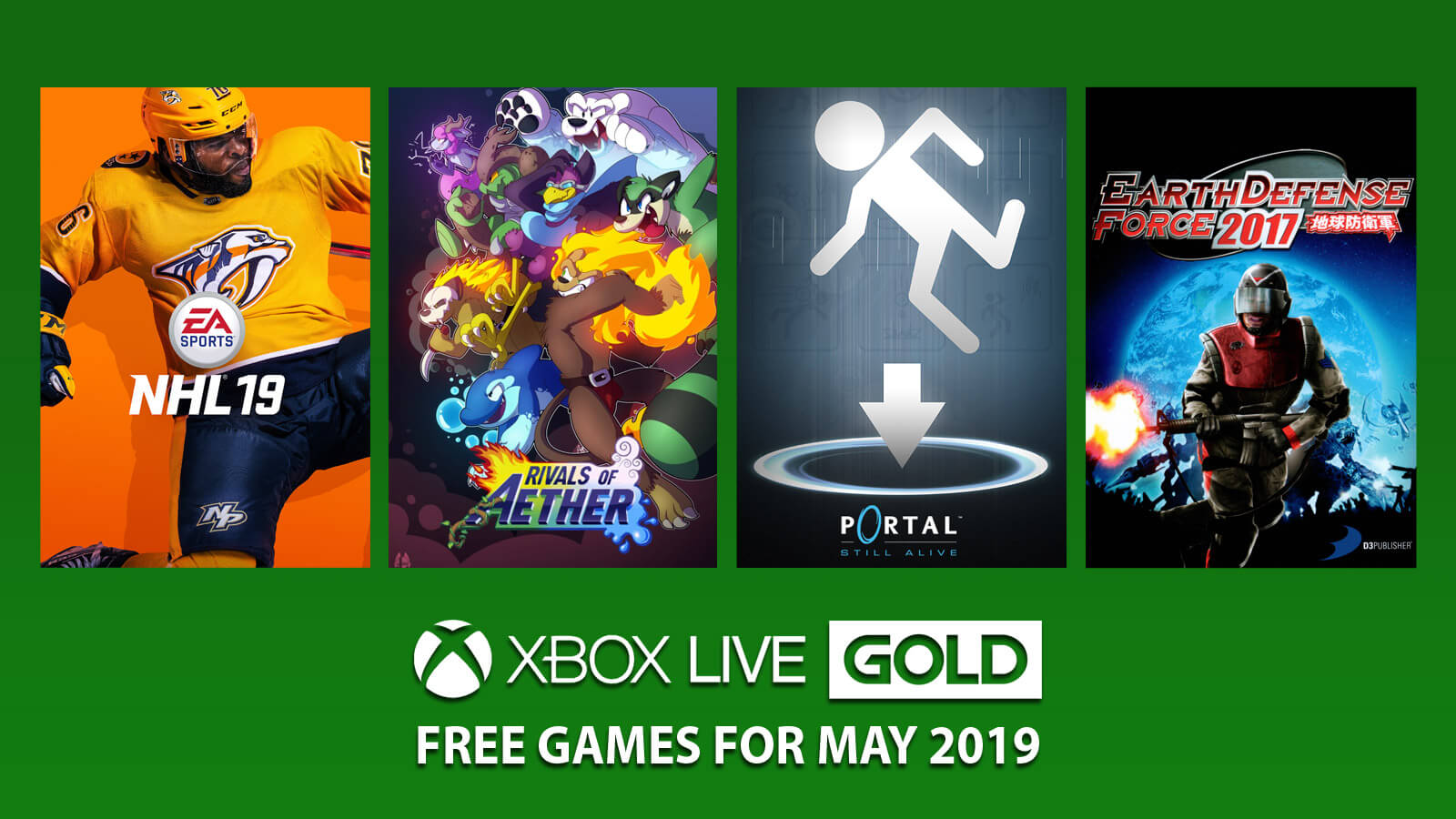 Xbox Live Gold Free Games for June 2019