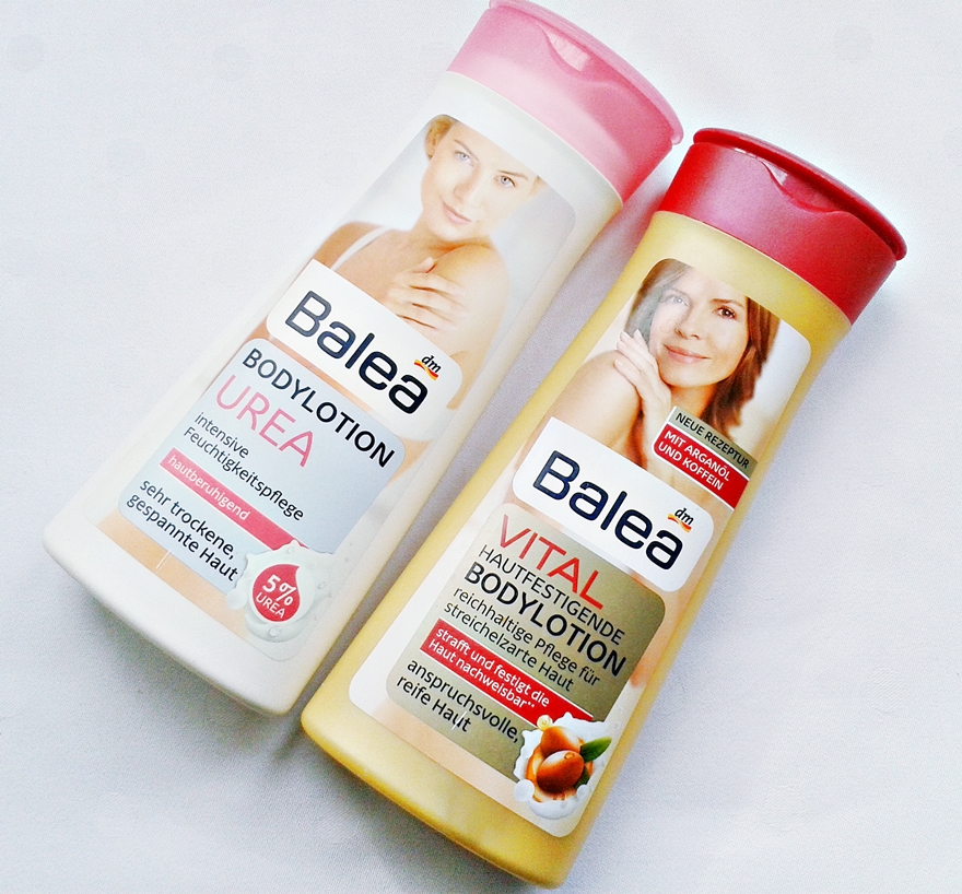 BALEA Vital & Urea body lotions Taupe Candy
