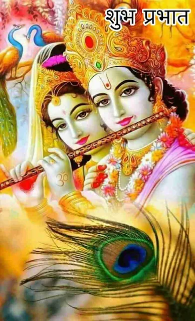 Radha Krishna Good Morning image