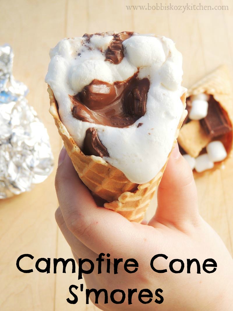 Campfire Cone S'mores