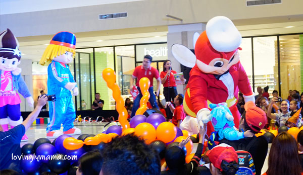 Jollibee Bacolod Halloween Express - Bacolod blogger - Bacolod mommy blogger - kids - daughters - Halloween costumes for kids - cosplay for kids - cowgirl - unicorn princess - Captain America - costumes for kids - scary costumes- pretend play - Ayala Malls Capitol Central - Jollibee and friends