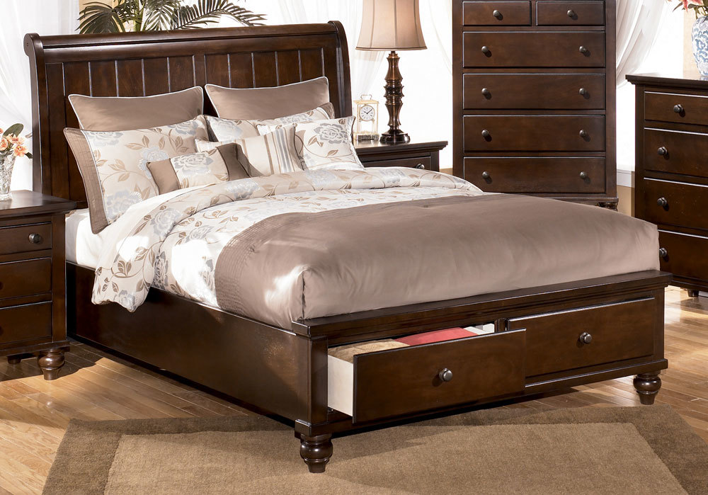 ashley furniture king size beds with mattresses