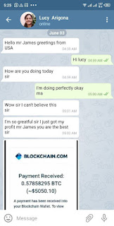 Lucy invested $500 and got $3000.www.btcinvestorspro.blogspot.com