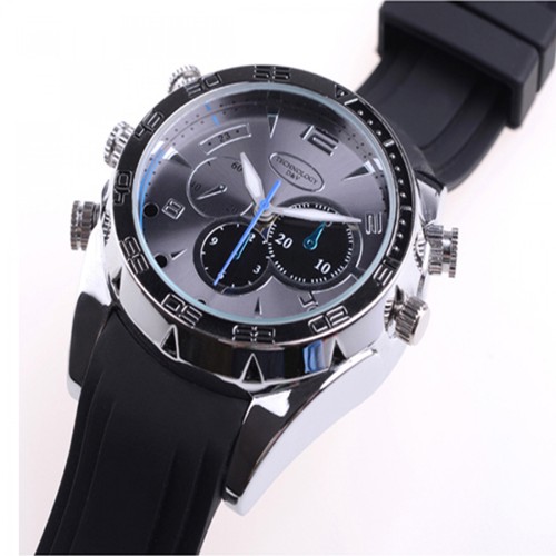 8GB Night Vision 1080P HD Waterproof Spy Camera Watch www.jamtanganunik.com