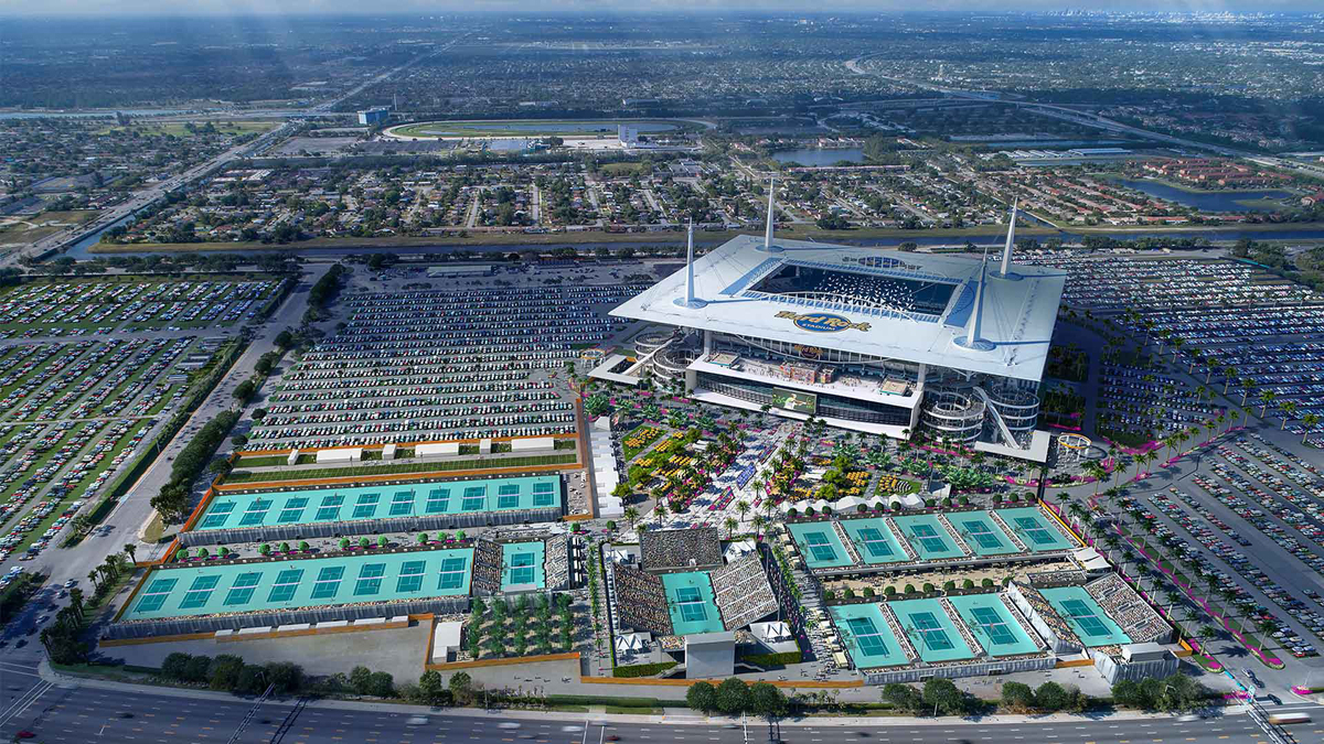 Map Of Miami Open Stadium – USTrave.com