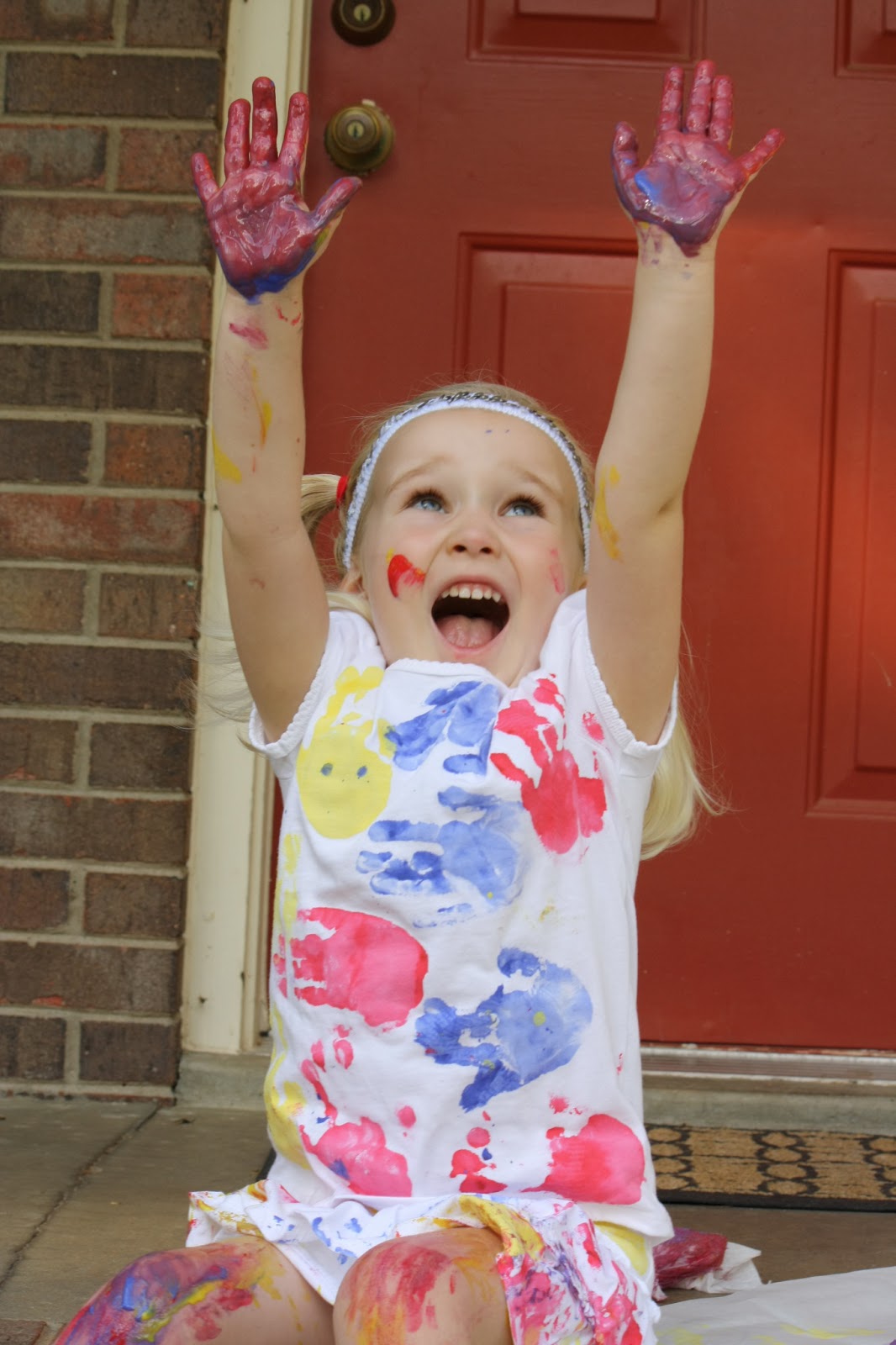 Raising Anna Claire Rainbow Art Birthday Party Planning!