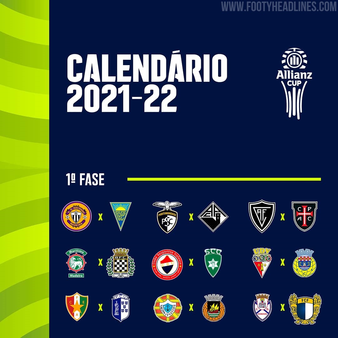 Primeira Liga Temporada 2021/2022 - Portugal - Fornecedoras de