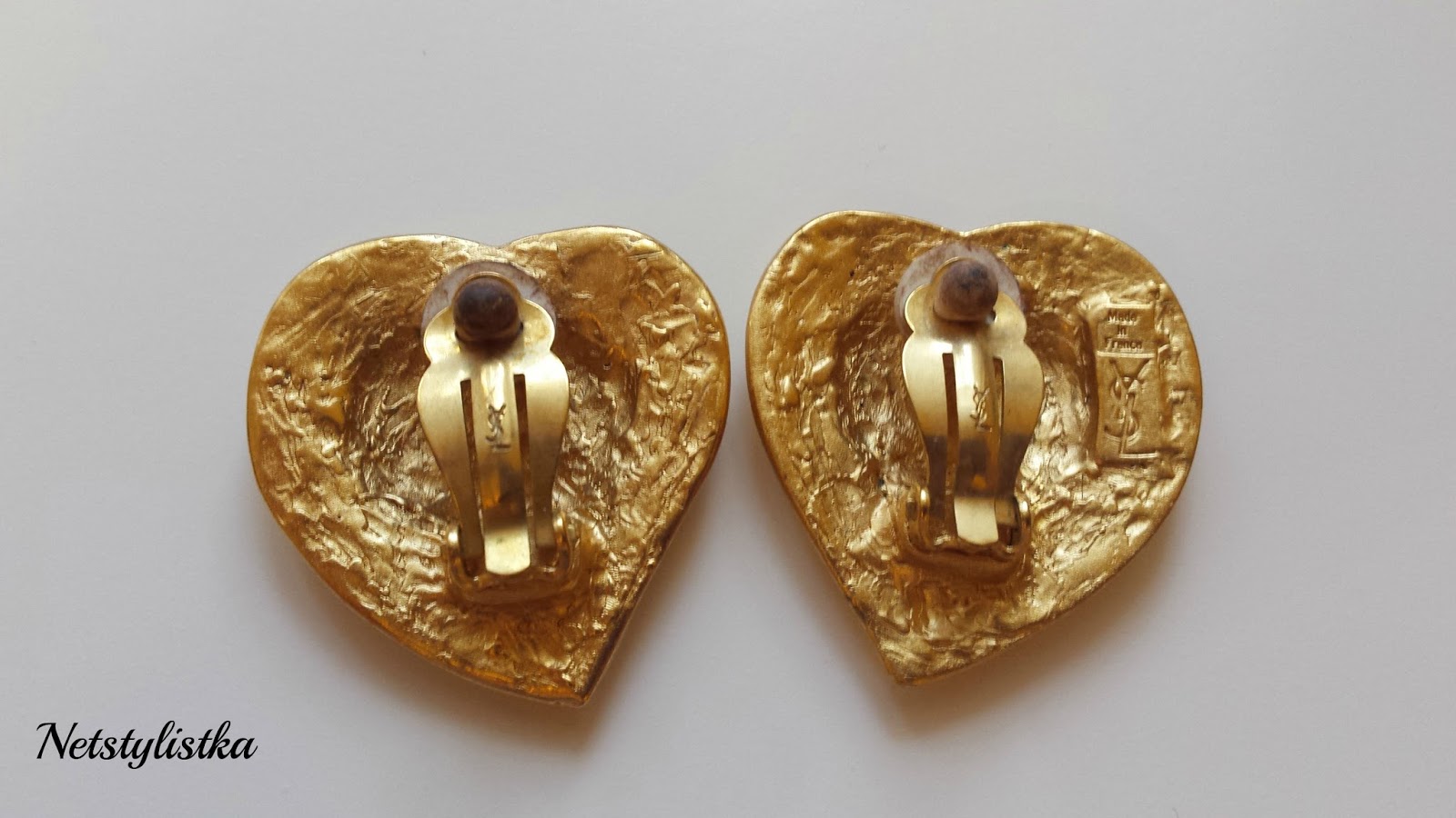 biżuteria vintage YSL Yves Saint Laurent biżuteria vintage YSL Yves Saint Laurent