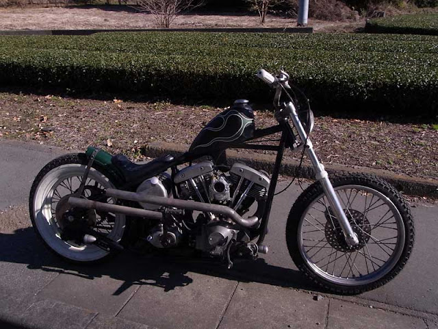 Harley Davidson Shovelhead By Authentic Motor Service Hell Kustom
