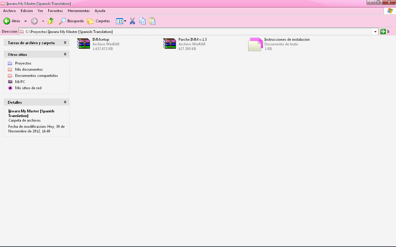 Ichigo no Prism~ (♥): ~Instalación de Ijiwaru My Master~