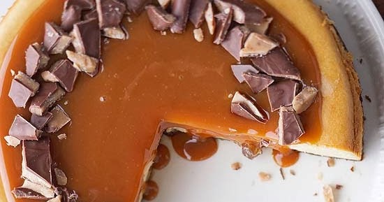 Cooking Pinterest: Caramel-Toffee Cheesecake Recipe