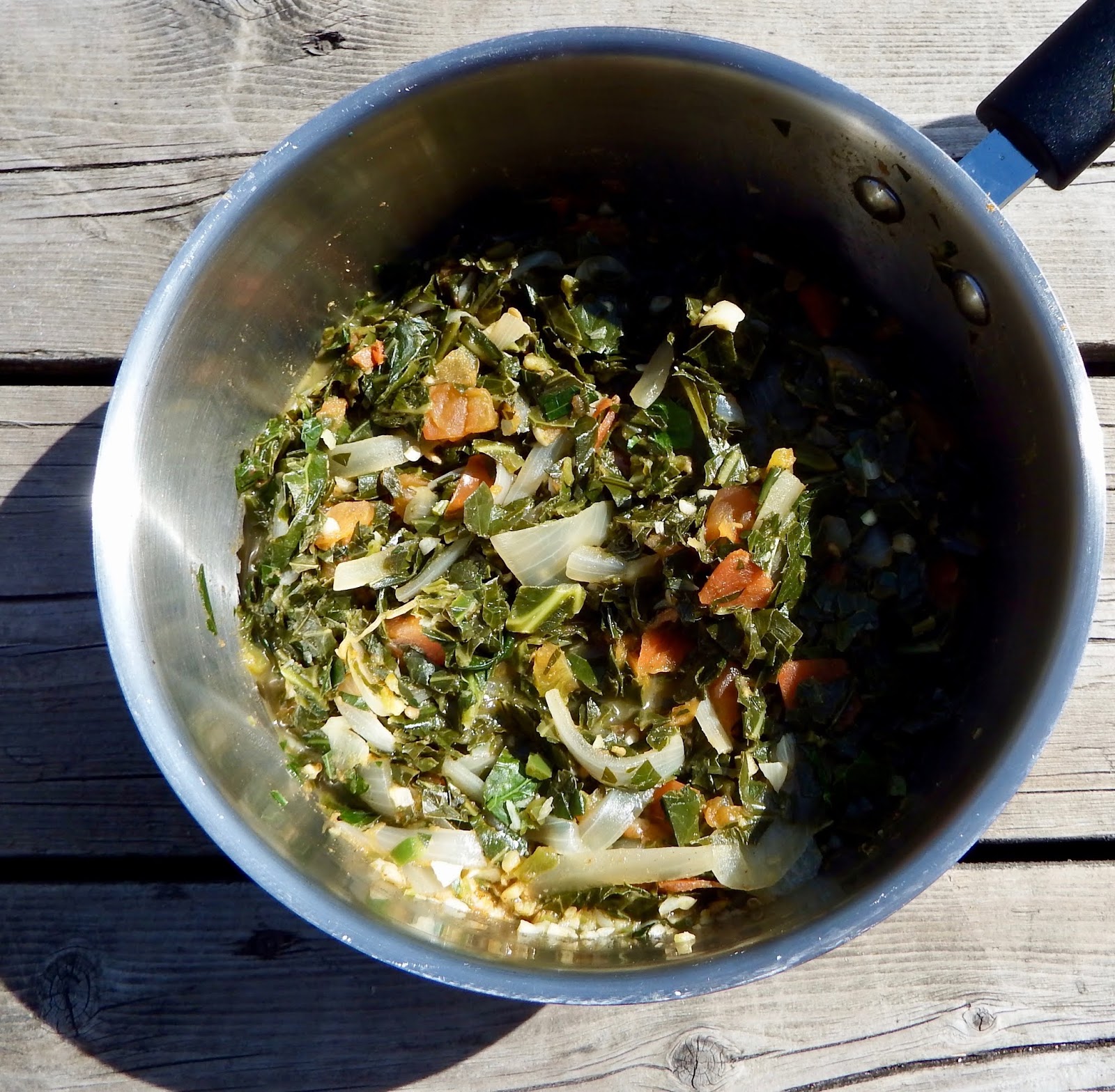 Food By Bram Gomen Wat (Ethiopian Braised Collard Greens)