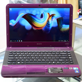 Jual Laptop Sony Vaio VPCEA36FM Core i3 di Malang