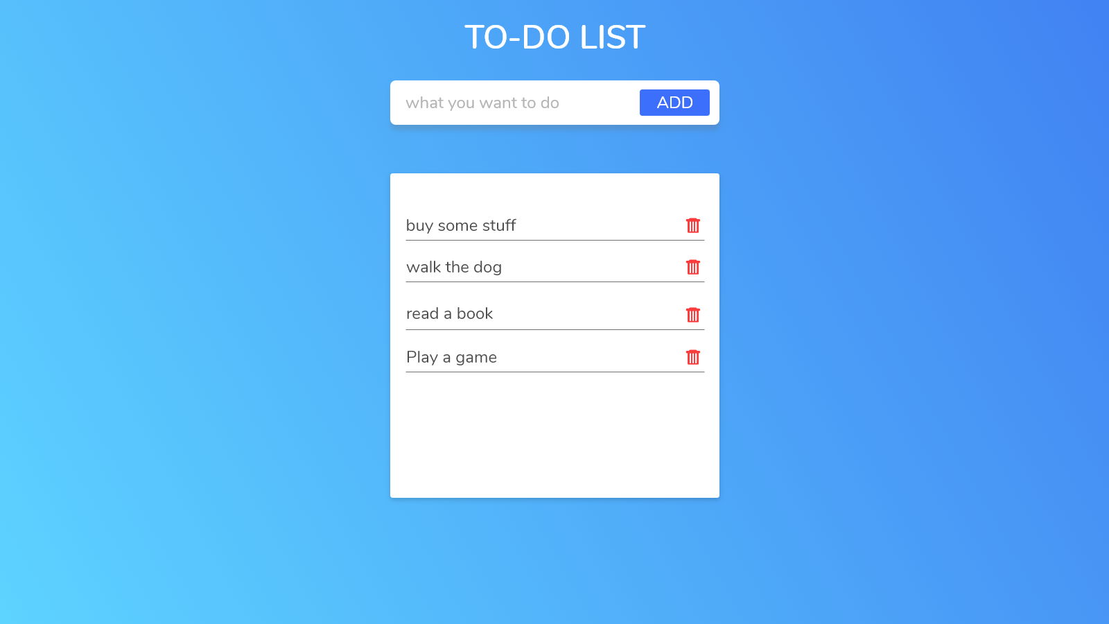 Make A Todo List Using JavaScript DoctorCode