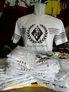 Tempat Bikin SABLONAN Kaos DISTRO Bandung Konveksi Kaos Sablon Distro Murah Bandung