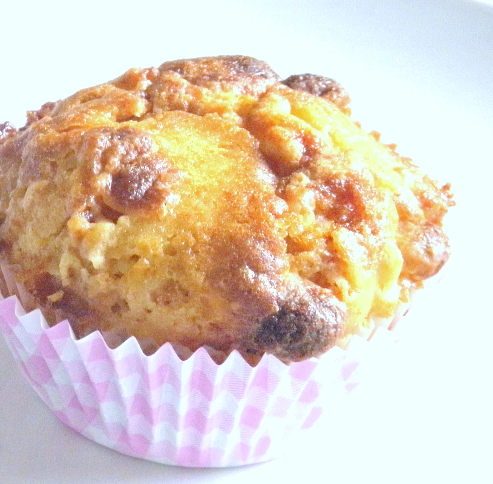 CAJITAS DE GALLETAS Muffins De Chocolate Blanco Y Mermelada De Fresa
