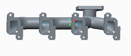 EXHAUST MANIFOLD |design | 3D Model | DRAFTING | DRAWING |creo| WIKI