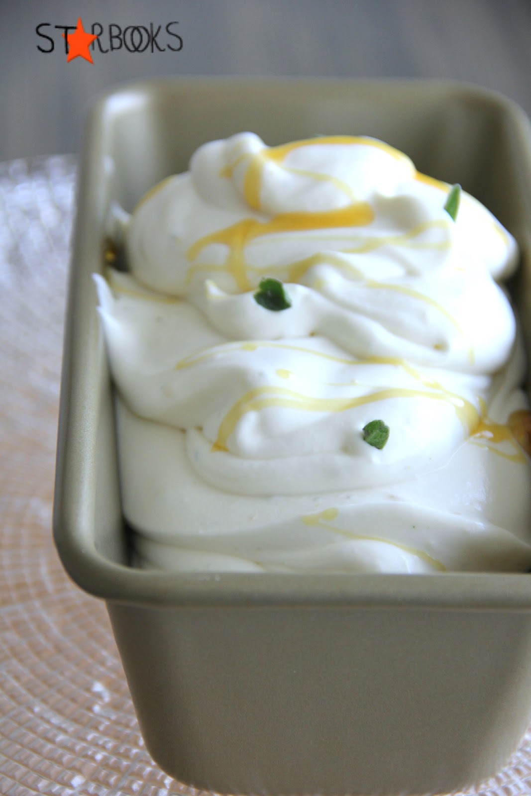 Starbooks RICOTTA, HONEY AND THYME ICE CREAM