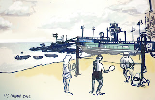 marta clapes: Urban sketchers en Las Palmas