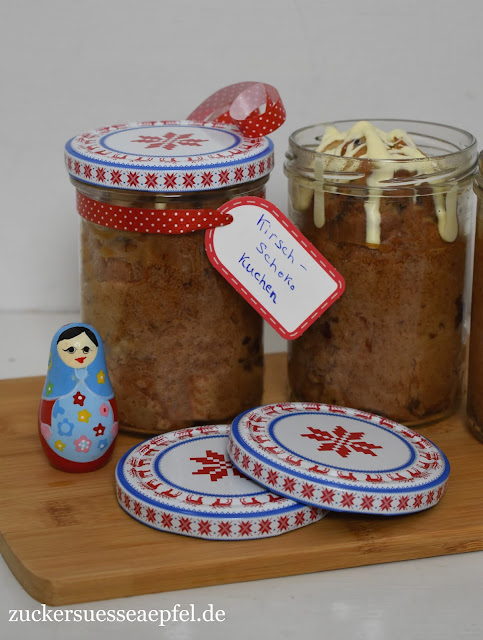 Ein Rezept für Kirsch-Schokoladen Kuchen im Glas | ♥ Zuckersüße Äpfel ... Ein Rezept für Kirsch-Schokoladen Kuchen im Glas | ♥ Zuckersüße Äpfel ...