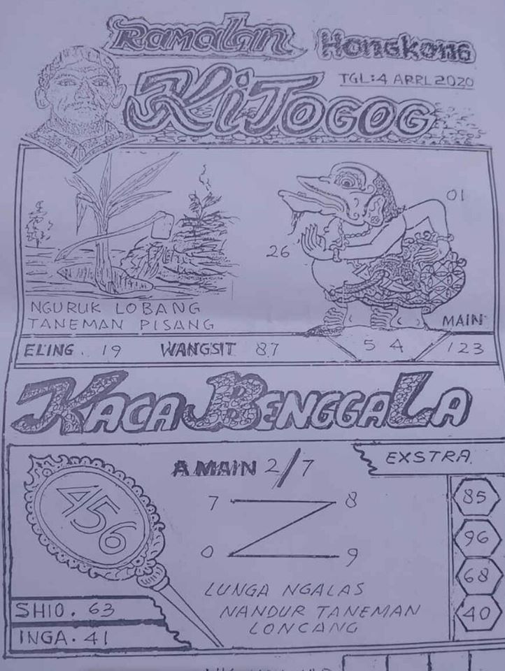 Prediksi Syair Hk 4 April 2020 Keluaran Hk Hari Ini Jakarta4d