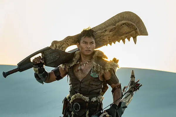 Tony Jaa in Monster Hunter movie