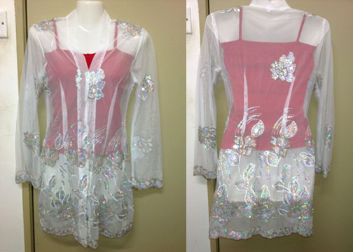 kebaya pengantin kancing depan