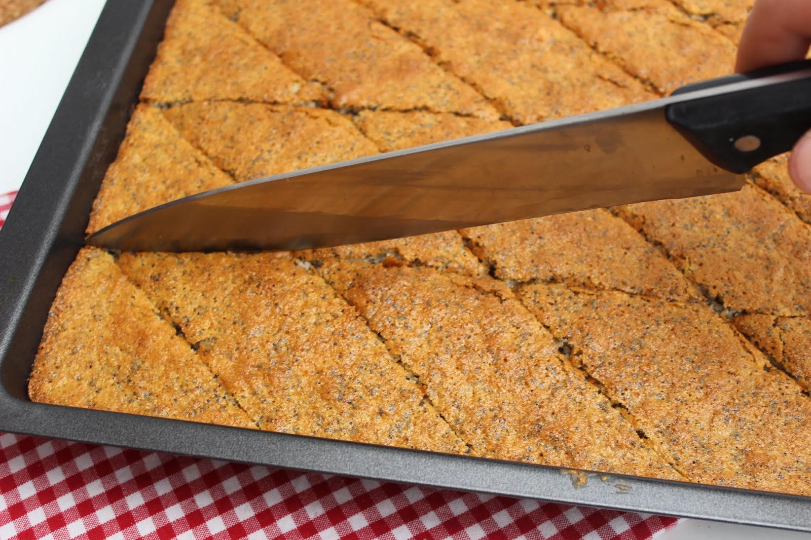 gruensteinKitchen: Revani - türkischer Grießkuchen mit Zuckersirup