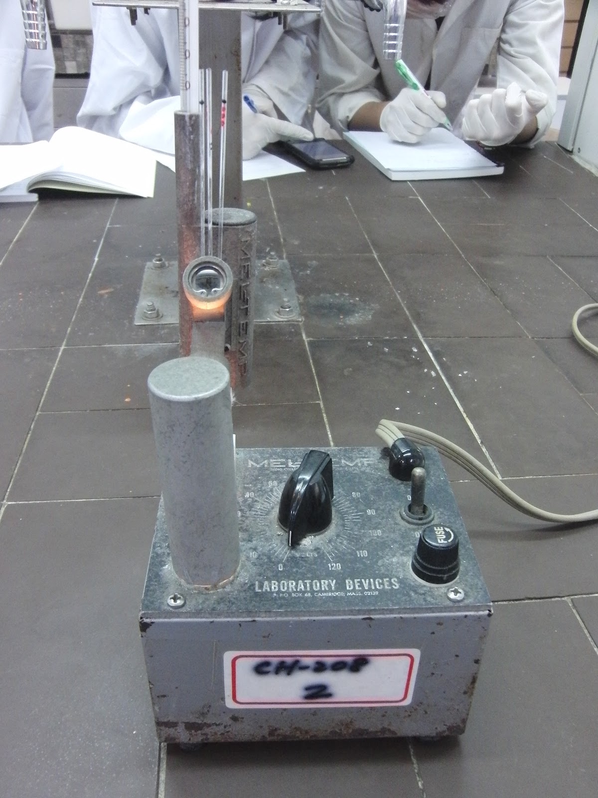 Lu Le Laboratory Use a Melting Point Apparatus to Figure Out Eutectic