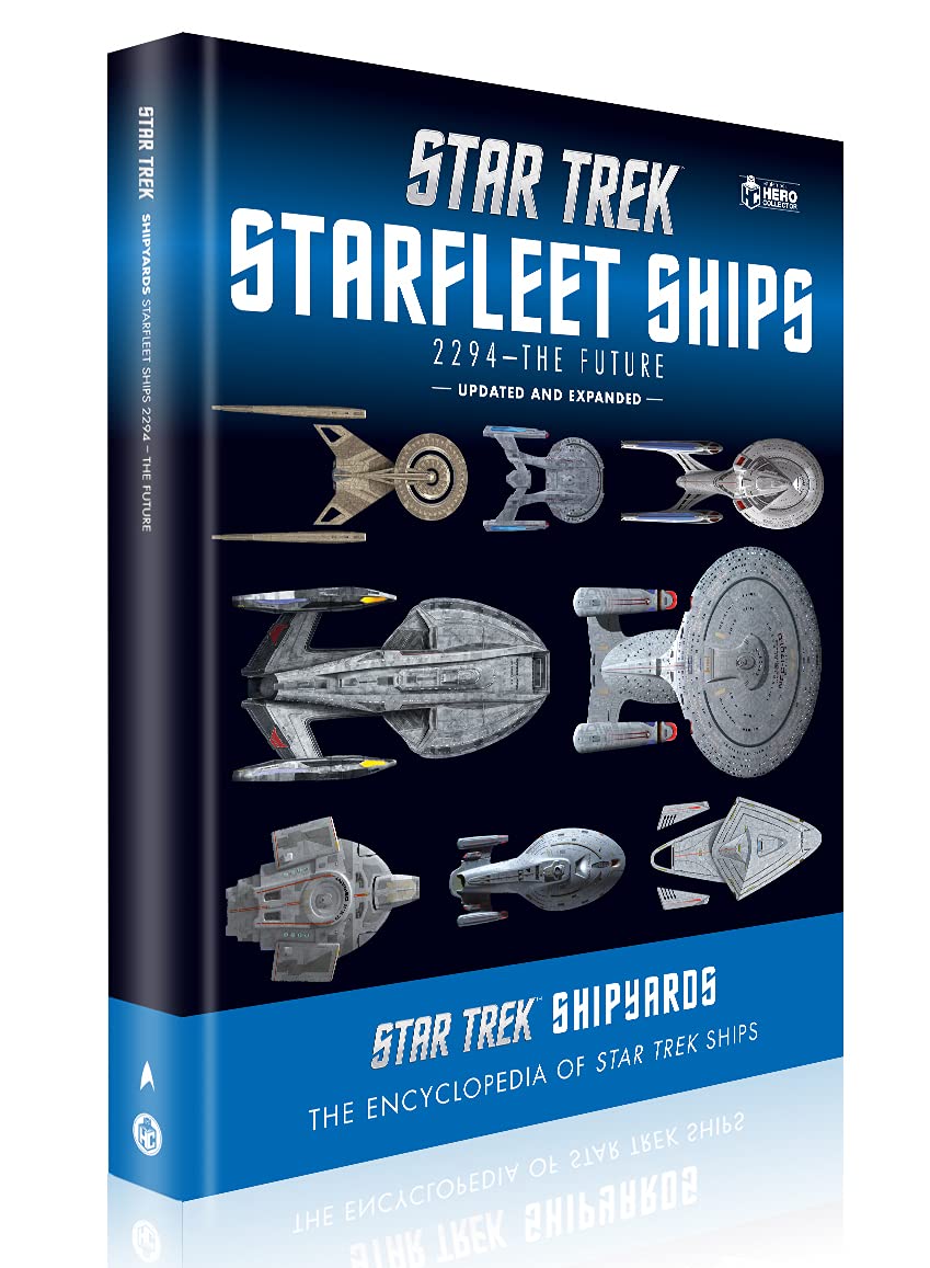 The Trek Collective Latest Star Trek Shipyards book previews gives us