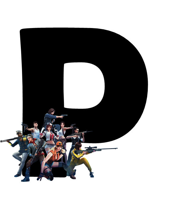 Kits imprimibles gratis : Abecedario free fire