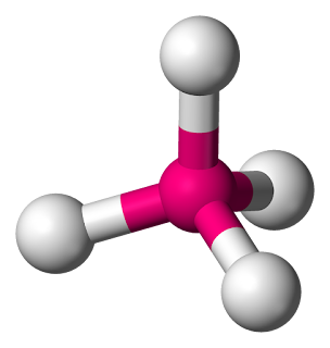 Ununoktiyum tetraflorür (UuoF4) molekülü