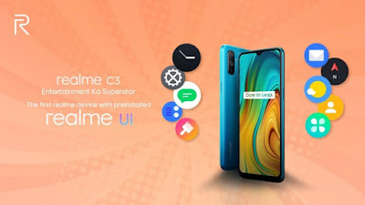 هاتف Realme C3 يأتى بواجهة realme ui Realme-C3-With-realme-ui
